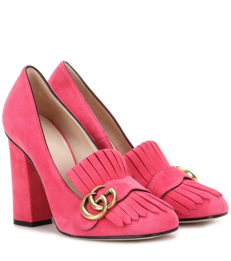 gucci marmont pink shoes|gucci marmont shoes for women.